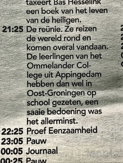 De leerlingen van het Ommelander college hebben dan wel in Oost-Groningen op school gezeten, een saaie bedoening was het allerminst